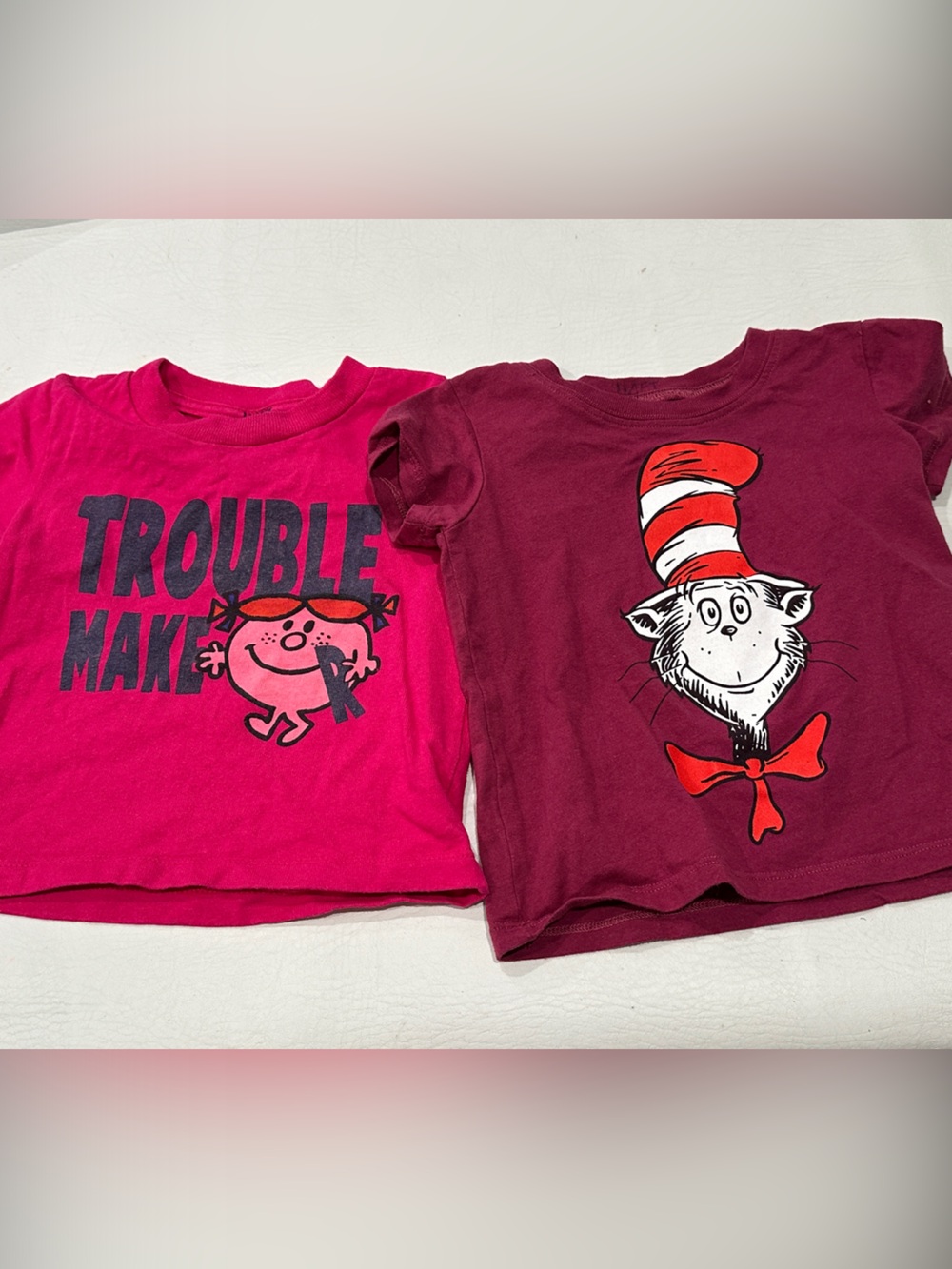 Lot graphic tees vintage Little Miss Dr Seuss